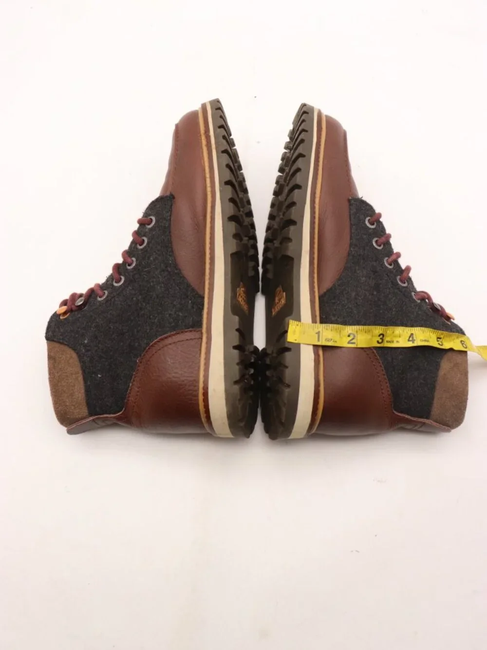 Lacoste Montbard 316 Boot Men's Size 7 Brown Leather Lace Up Boots